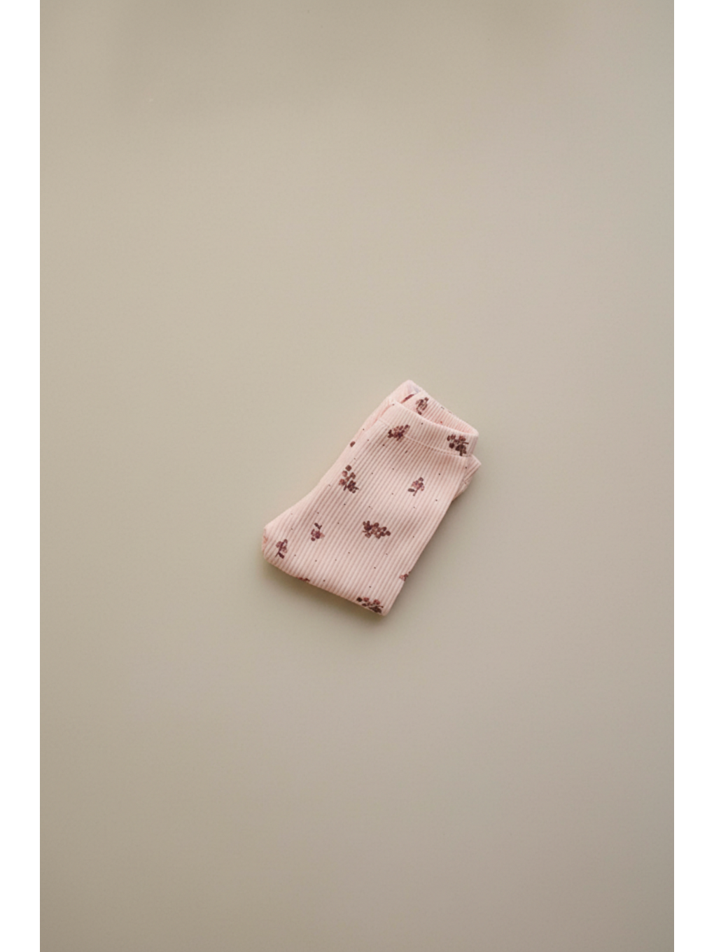 Mor Üzüm Baskılı Kız Bebek Kaşkorse Tayt-1