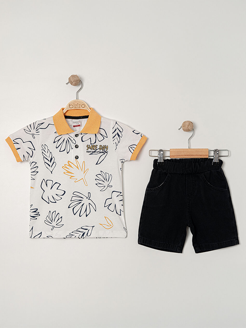 Erkek Çocuk Takım 2-5 Yaş Ekru