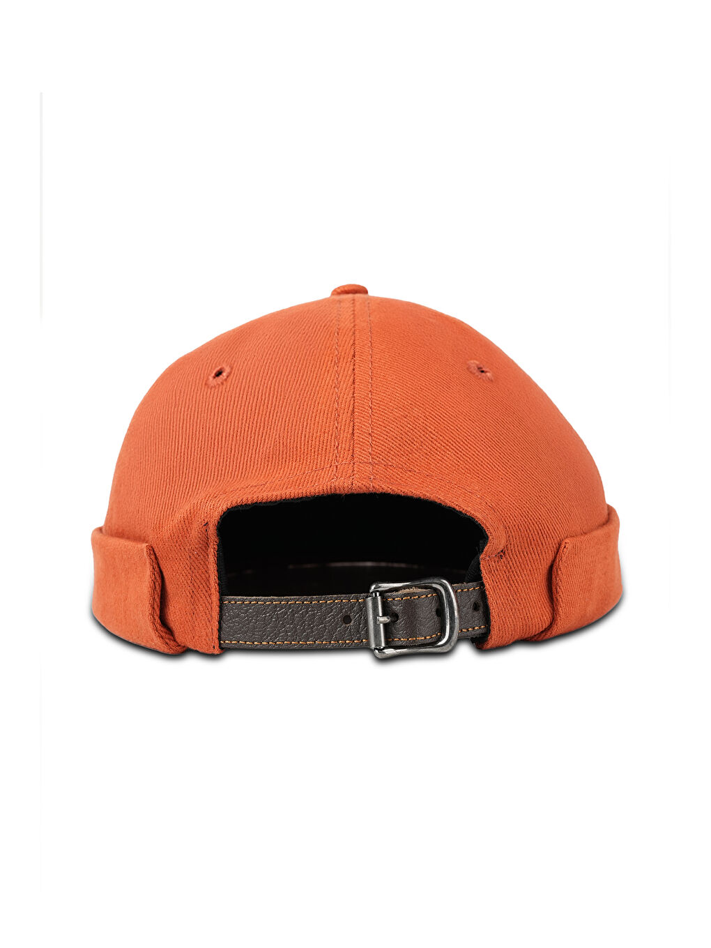 Kahverengi Kiremit Docker Şapka-5