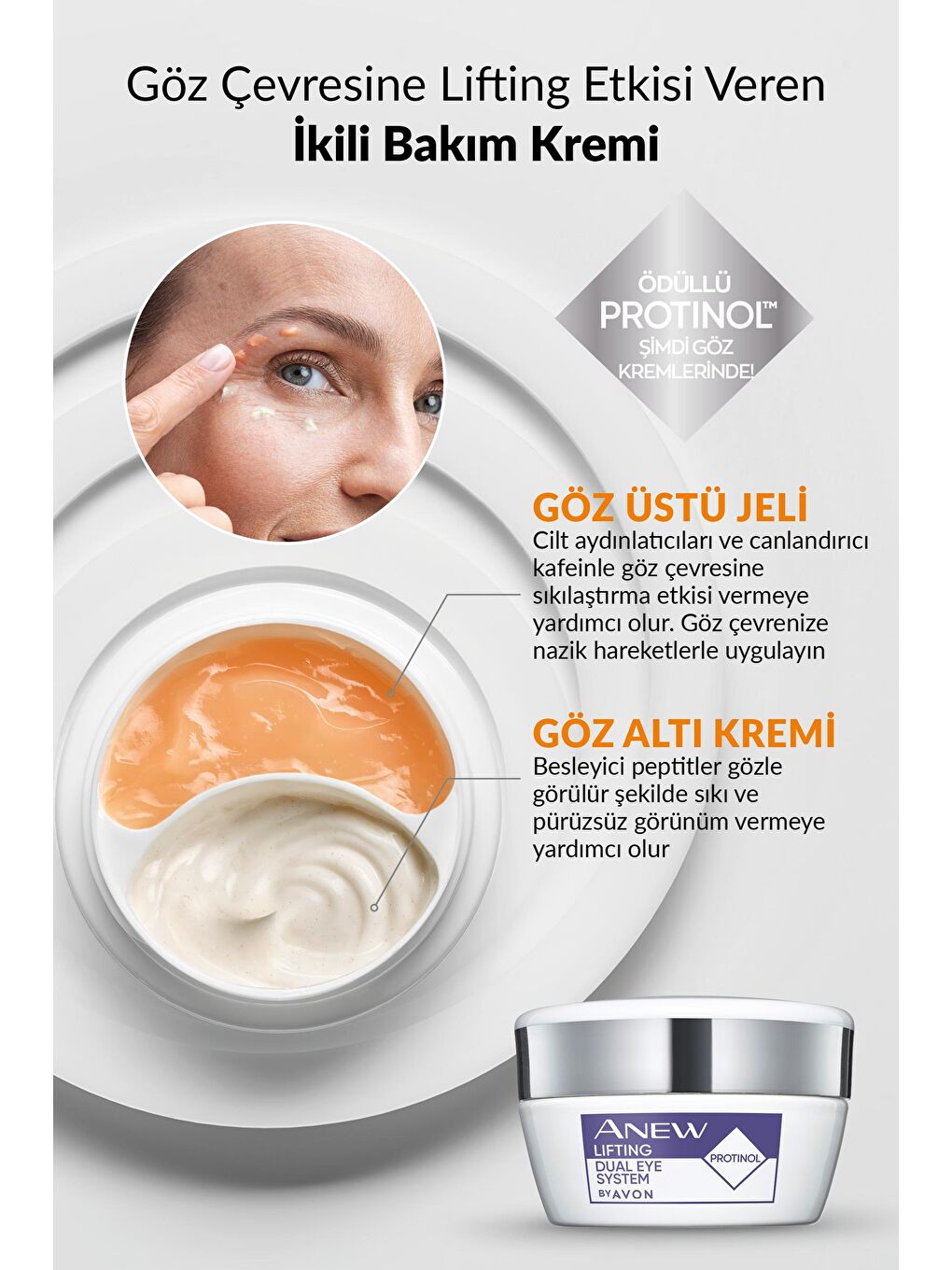 AVON Lifting İkili Göz Çevresi Bakım Sistemi 2x10 Ml. - 1