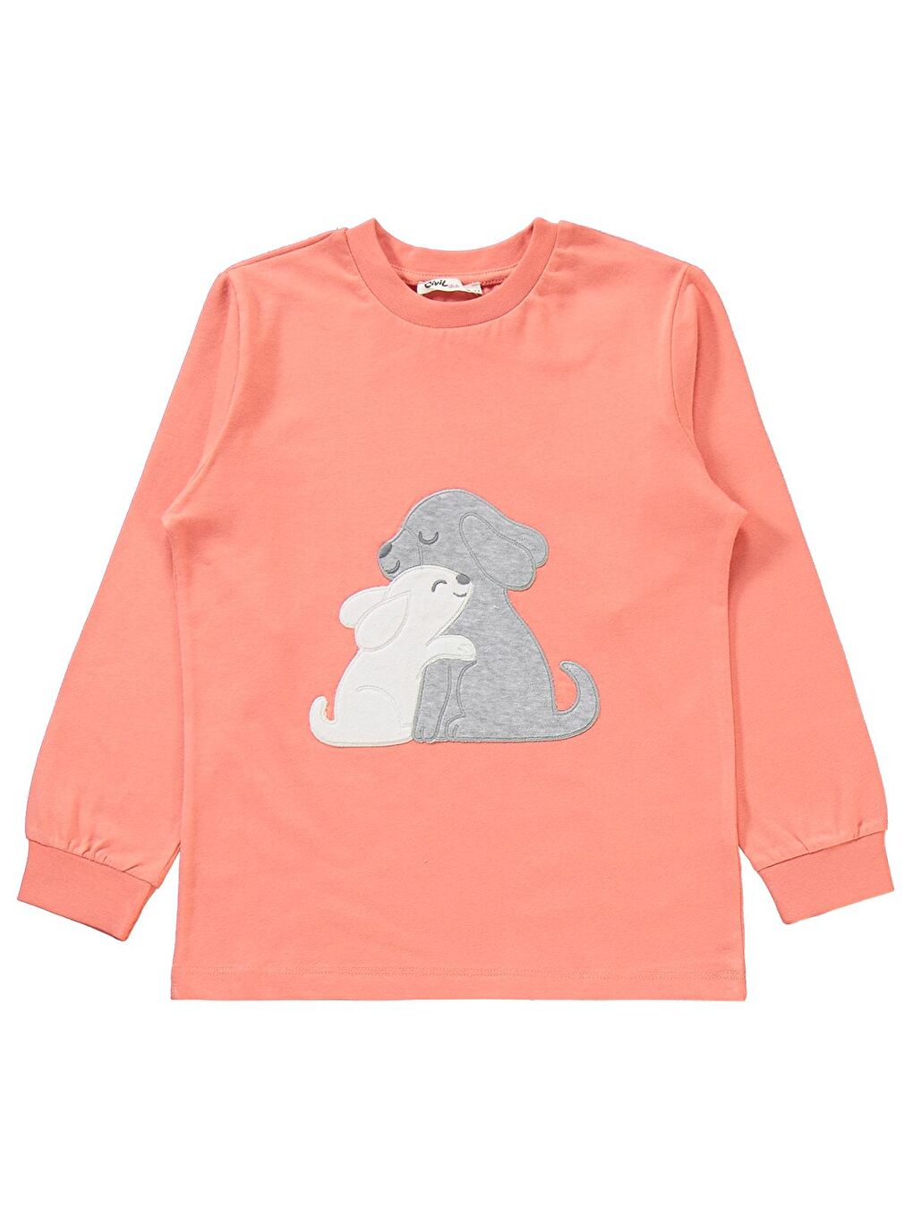 Girls Kız Çocuk Pijama Takımı 6-9 Yaş Okyanus Mercanı-1