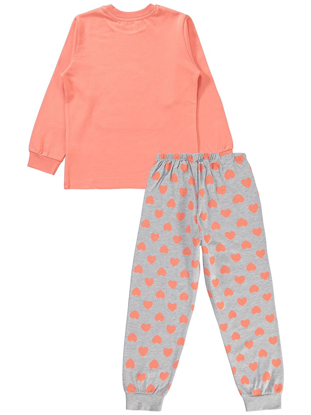 Girls Kız Çocuk Pijama Takımı 6-9 Yaş Okyanus Mercanı-2