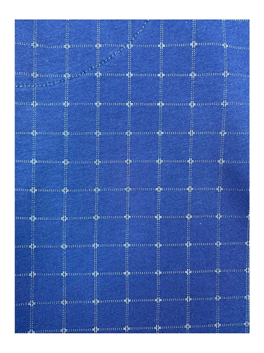 Lacivert Erkek %100 Doğal Pamuk Yüksek Kaliteli Rahat Kalıp Basic Pijama Takımı-1