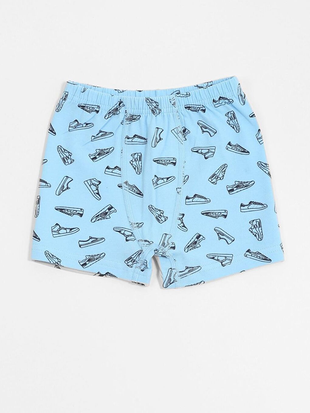 Erkek Çocuk Pamuklu 3'Lü Atlet 3'Lü Boxer Karışık Renk Team 6 Parça Set-5