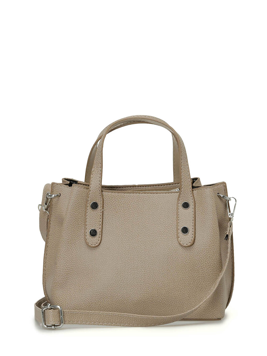 Bej NTRL PRM CKGZ EL 4PR Vizon Kadın El Çantası-2