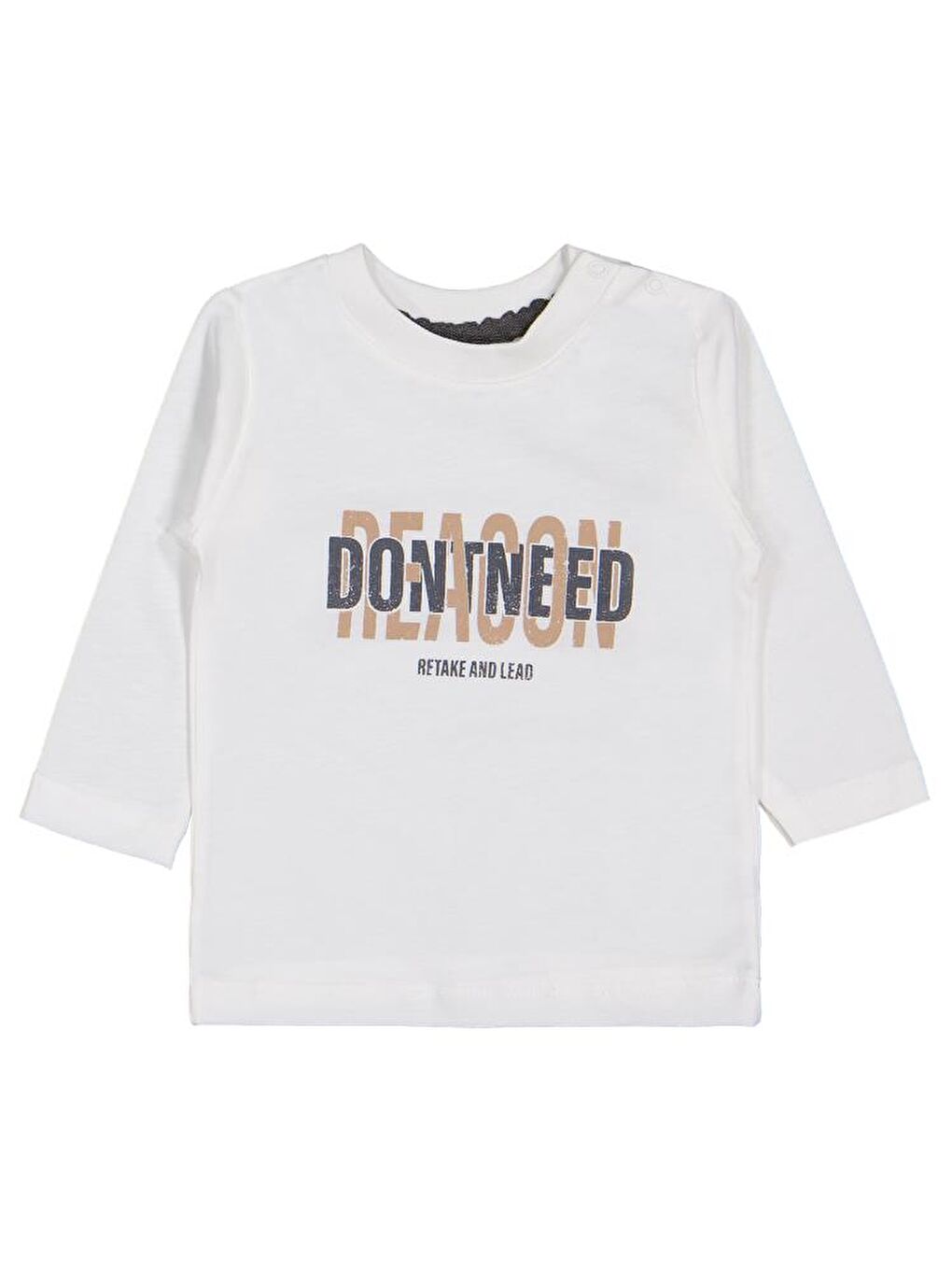 Bej Baby Oduncu Gömlekli 6-18 Ay Takım-1