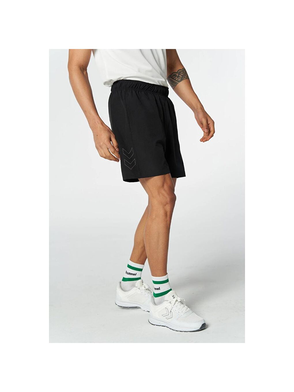 T-Te Base Woven Erkek Siyah Şort-2