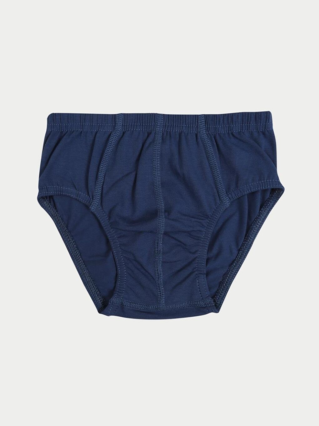 Vitmo Karişik Erkek Çocuk Pamuklu 3'Lü Atlet 3'Lü Slip Karışık Renk Sport 6 Parça Set - 4