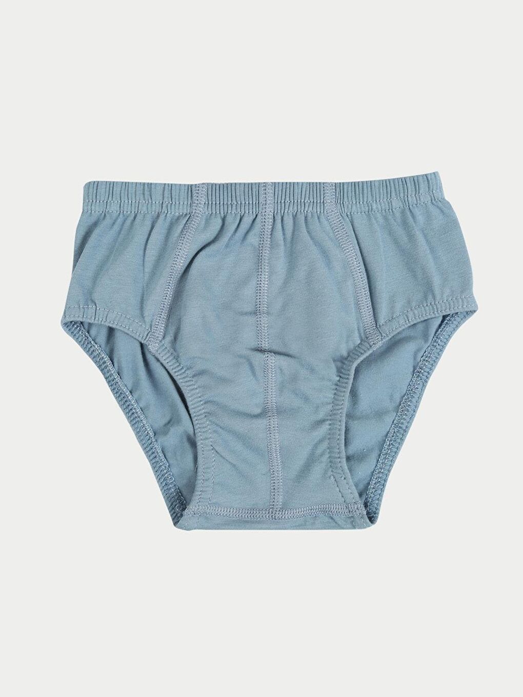 Vitmo Karişik Erkek Çocuk Pamuklu 3'Lü Atlet 3'Lü Slip Karışık Renk Sport 6 Parça Set - 6