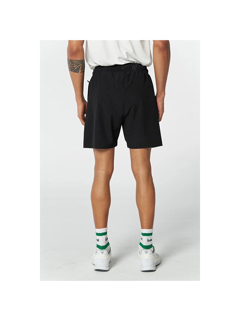 T-Te Base Woven Erkek Siyah Şort-4