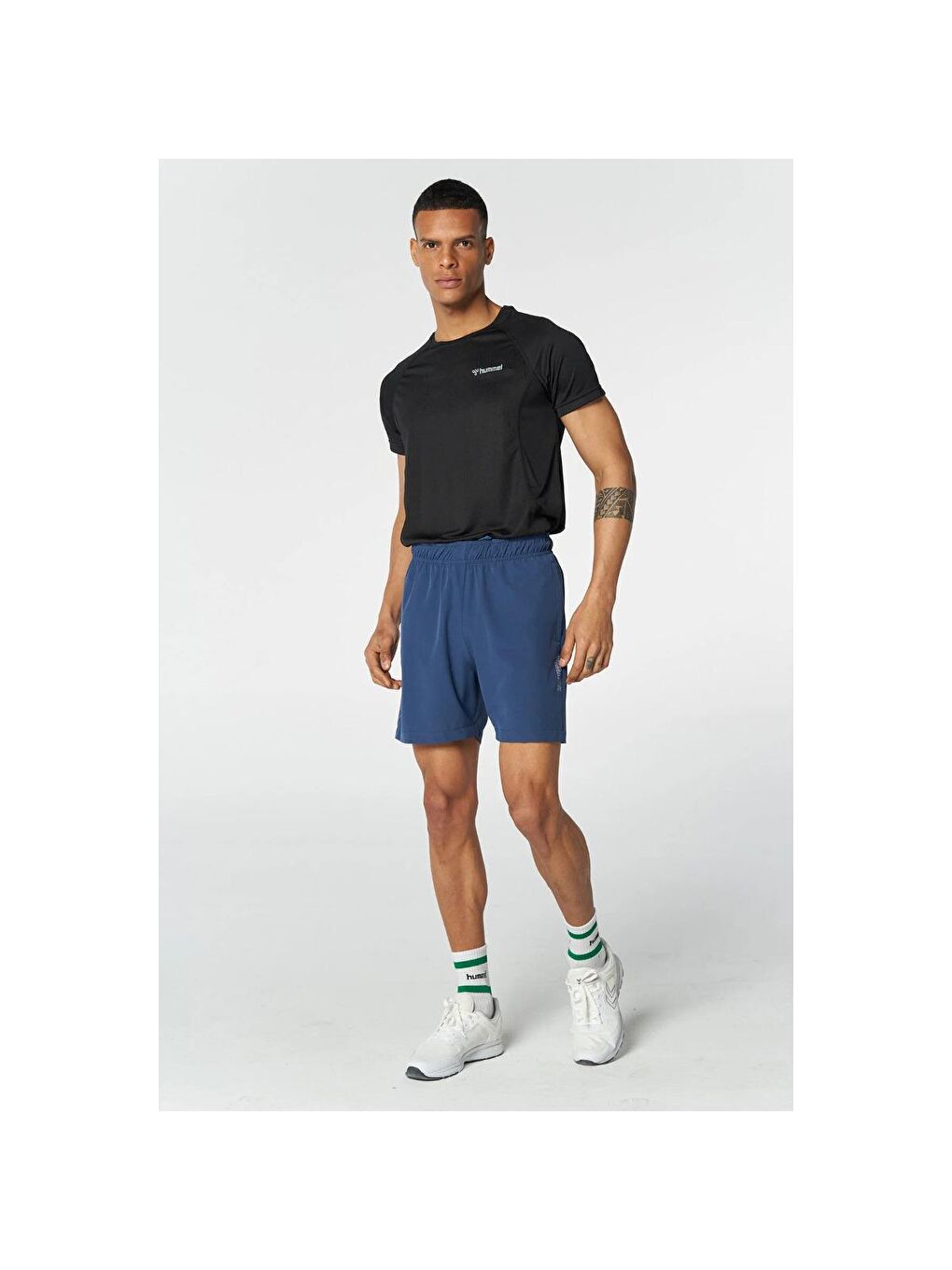T-Te Base Woven Erkek Lacivert Şort-1