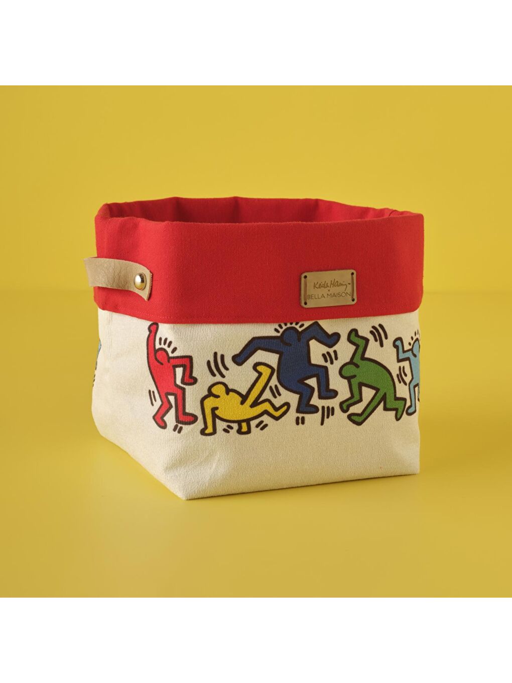 Bella Maison Kırmızı Keith Haring Colored Organizer Sepet