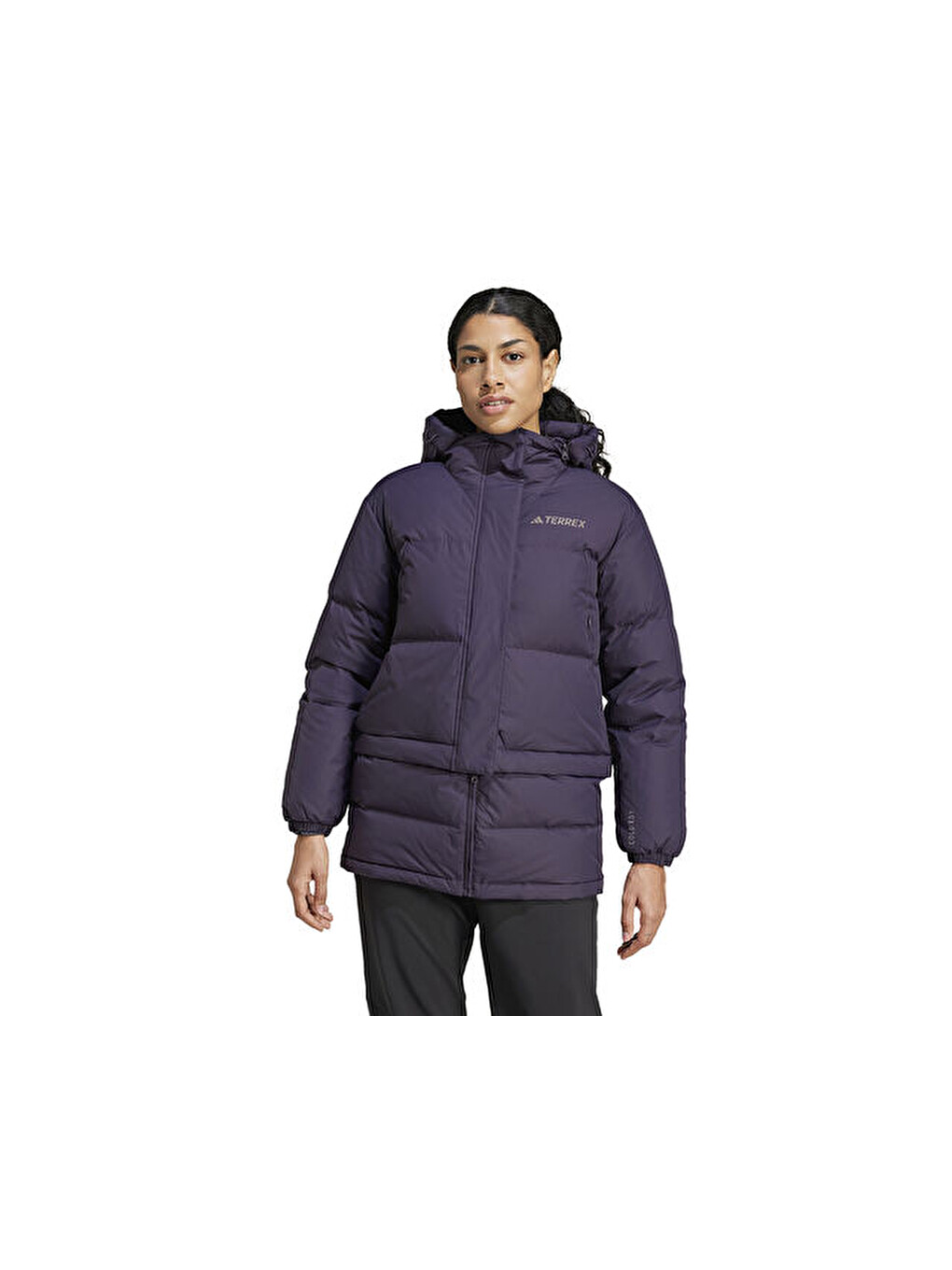 Terrex Xpl W Goose Jkt Kadın Outdoor Montu Ix7930 Mor