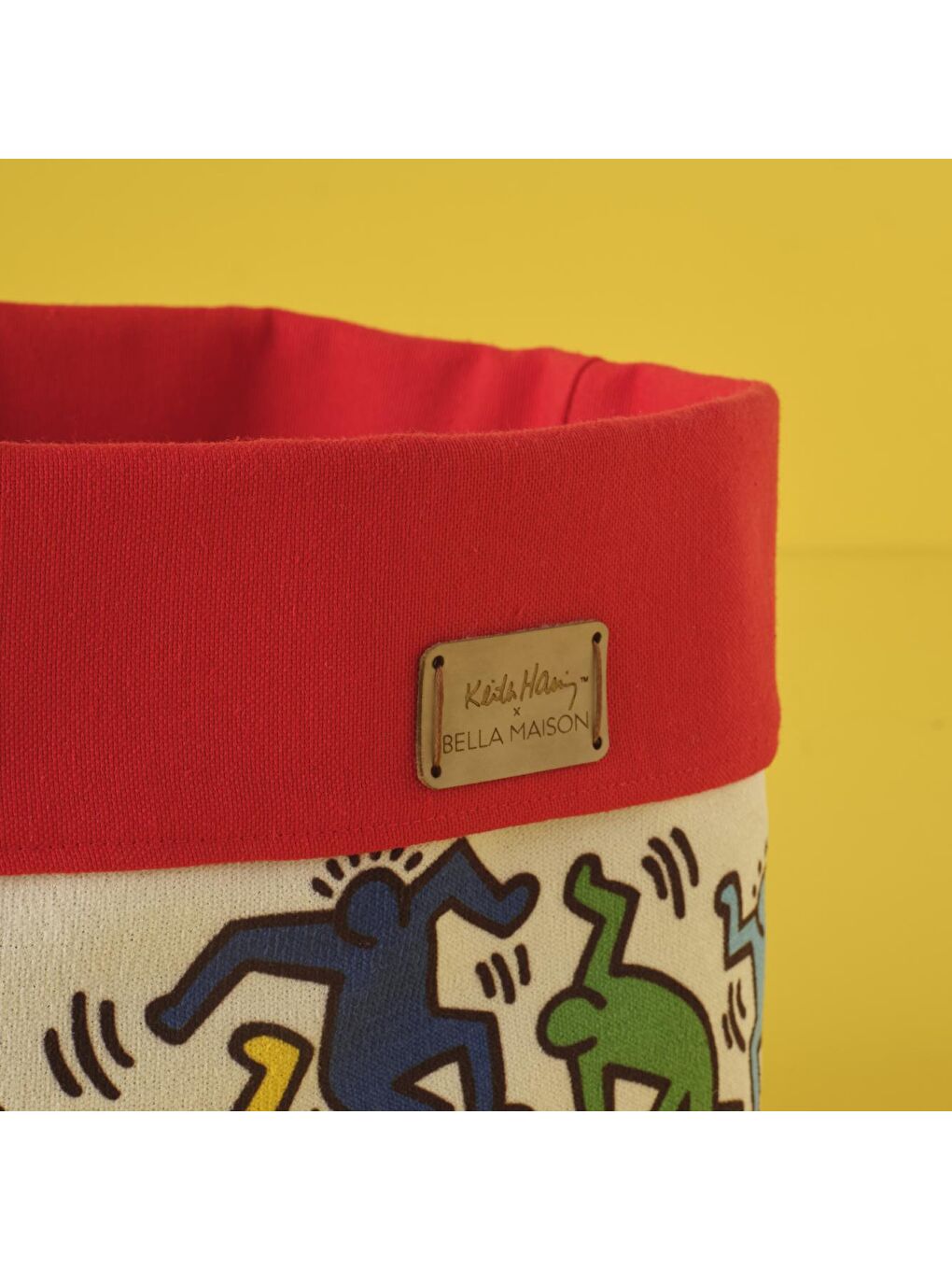 Bella Maison Kırmızı Keith Haring Colored Organizer Sepet - 2