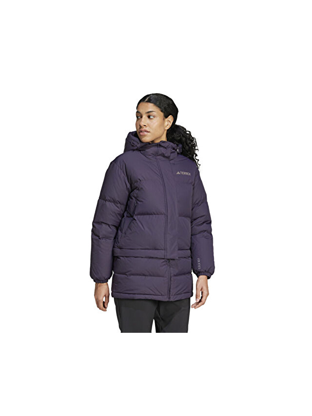 Terrex Xpl W Goose Jkt Kadın Outdoor Montu Ix7930 Mor-2