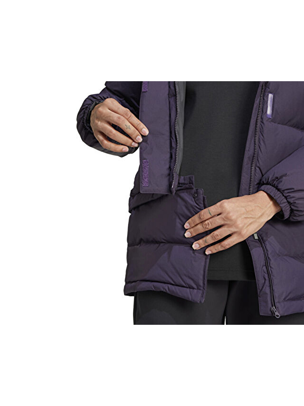 Terrex Xpl W Goose Jkt Kadın Outdoor Montu Ix7930 Mor-5