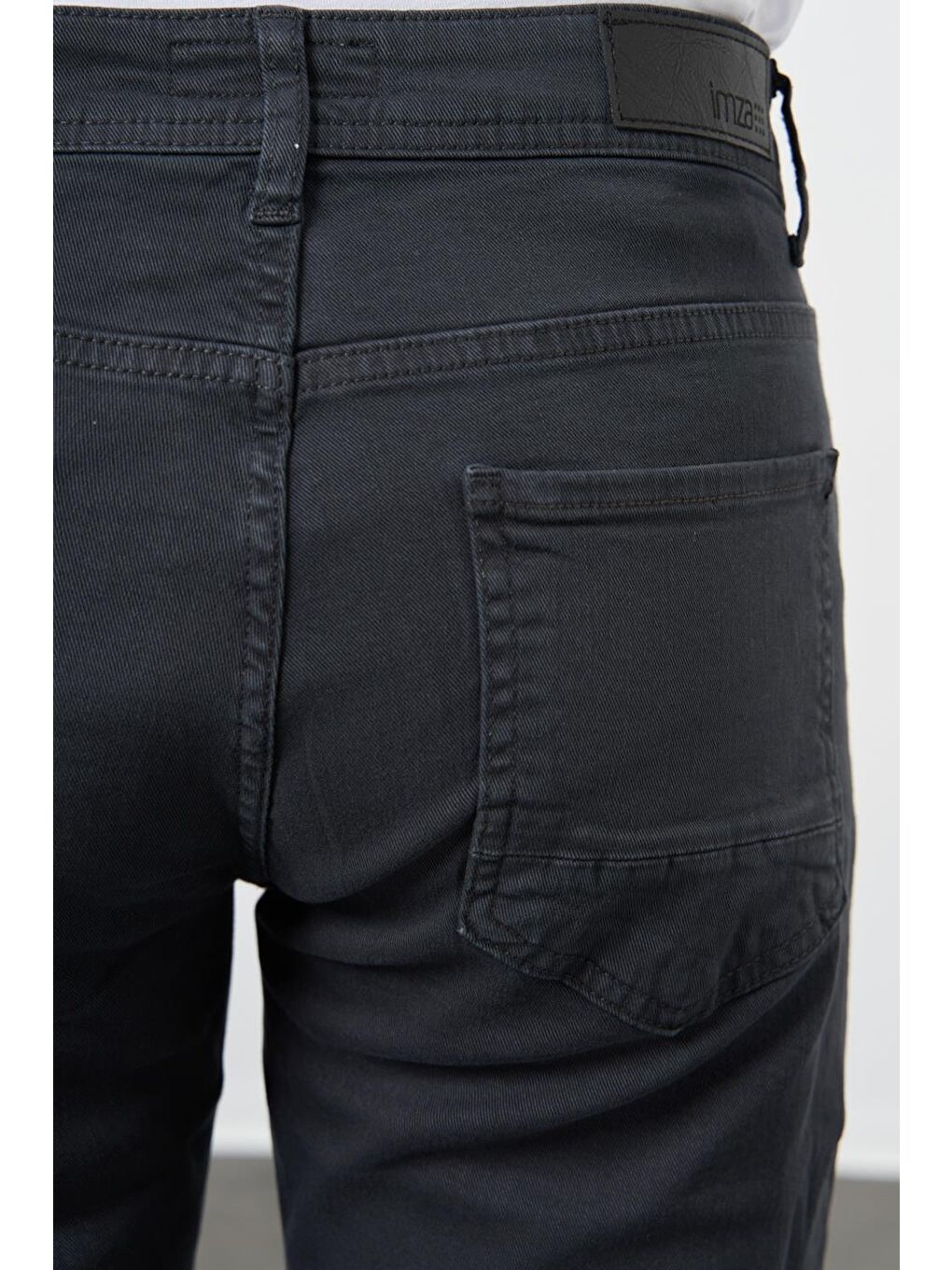 Koyu Antrasit Pamuklu 5 Cep Casual Slim Fit 5 Cep Pantolon 1003245318-4