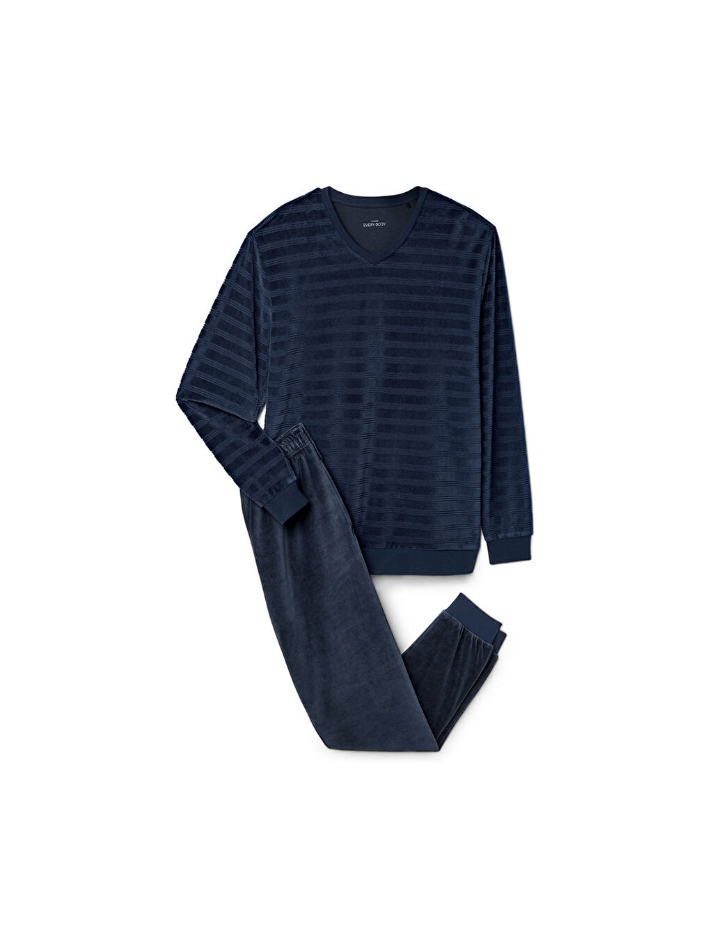 Lacivert Erkek Pijama Takımı-2