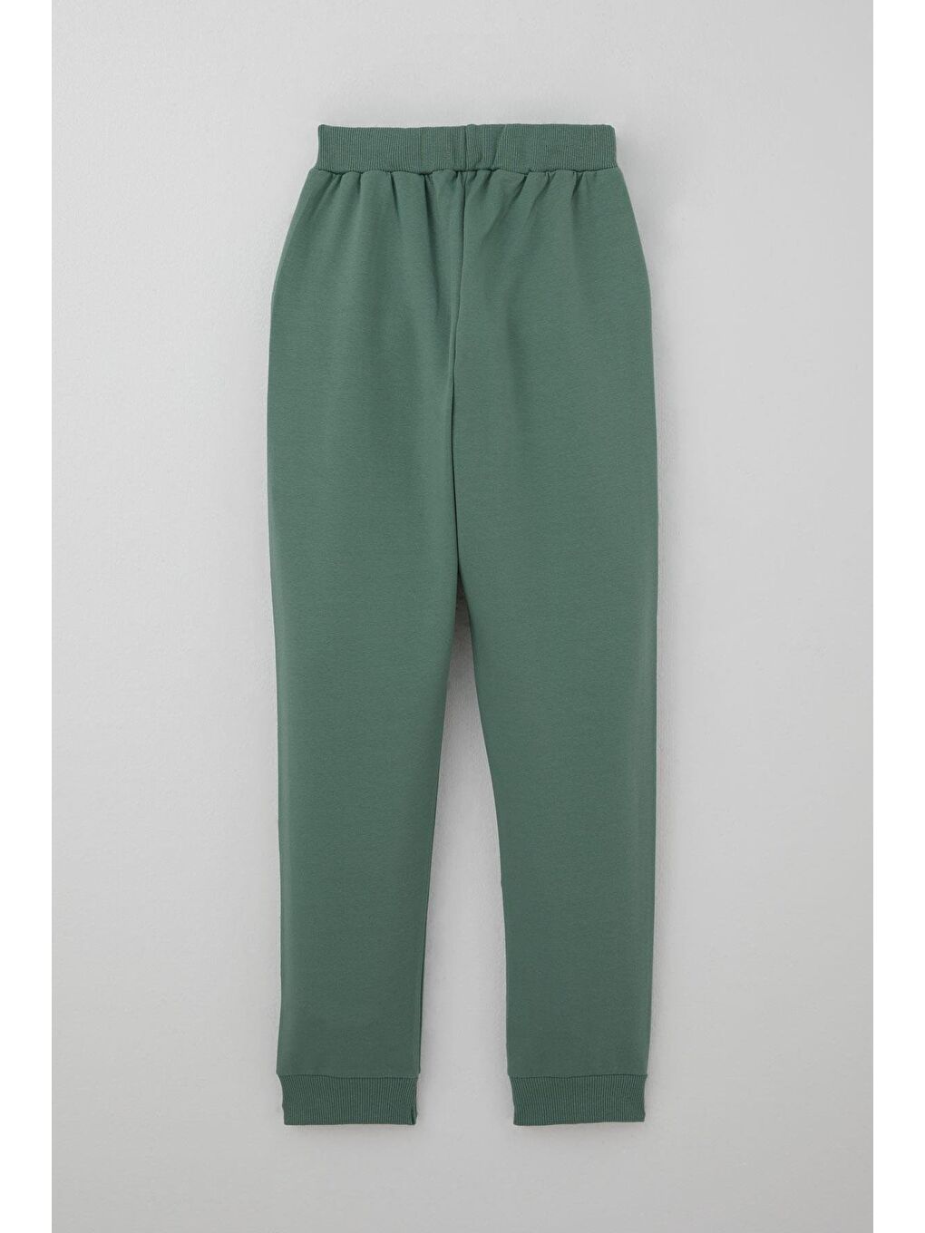 Erkek Çocuk Eşofman Takımı Sokak Yarışçısı Nakış Baskılı Petrol Yeşili (4-8 Yaş)-4