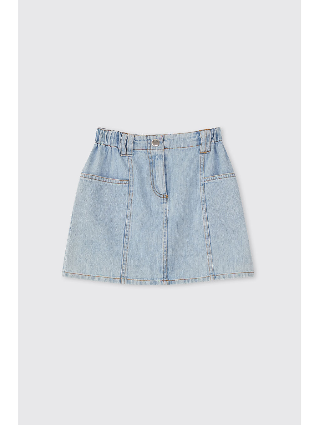 Kız Çocuk Jean Mavi Etek