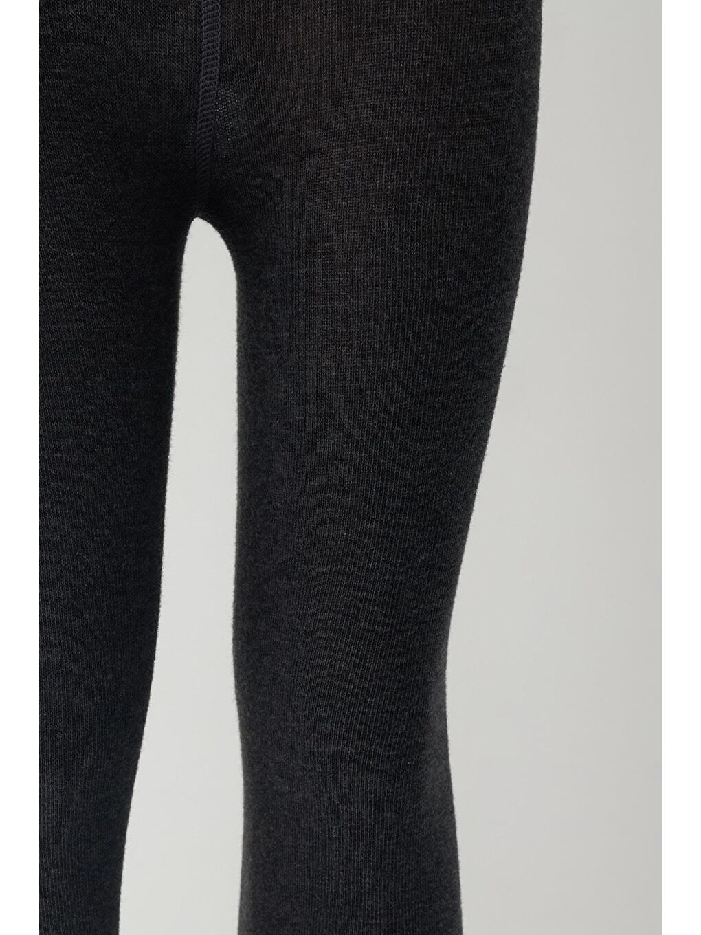 Pamuklu Çocuk Tayt Siyah-1