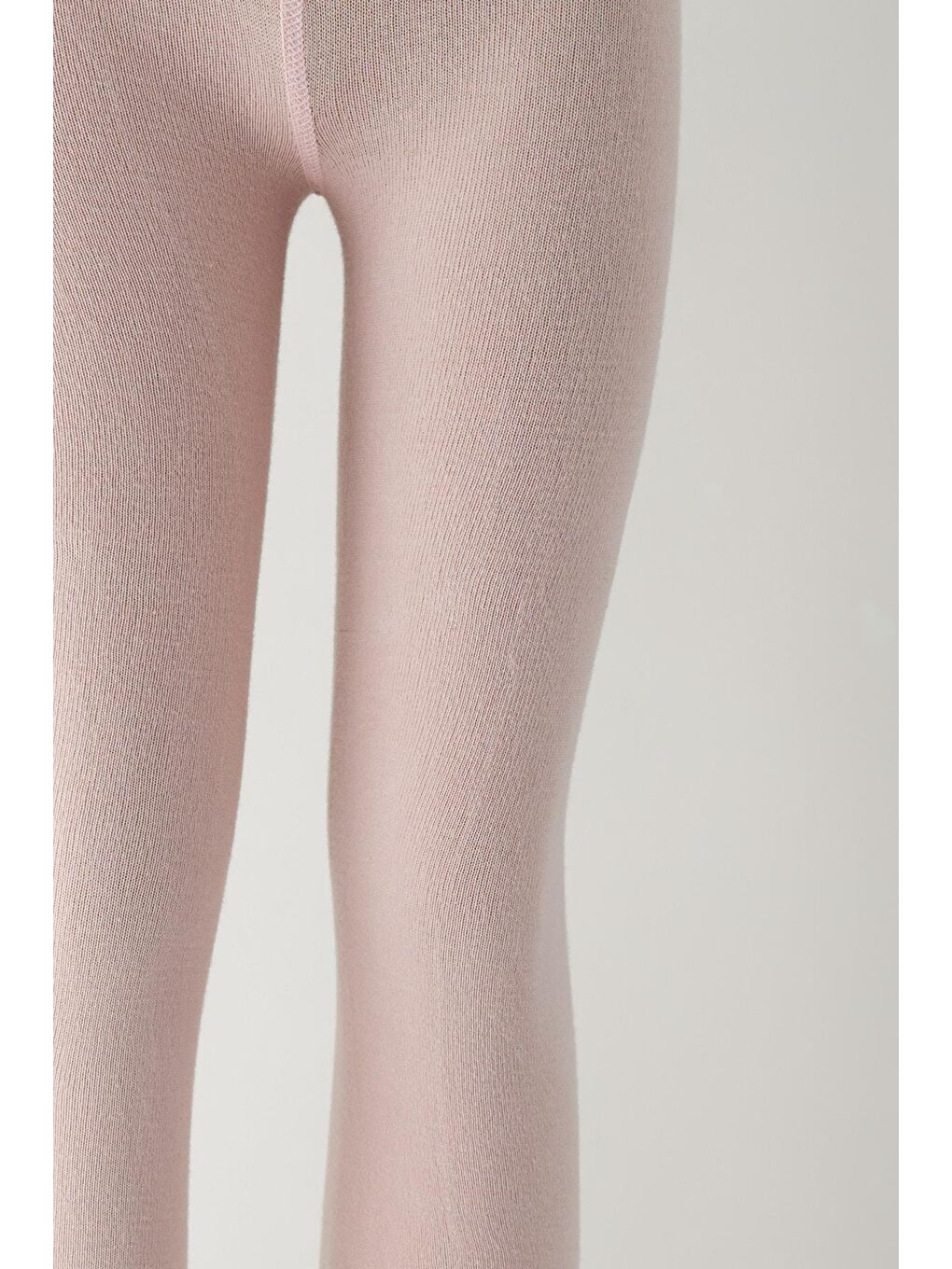 Pamuklu Çocuk Tayt Açık Pembe-1