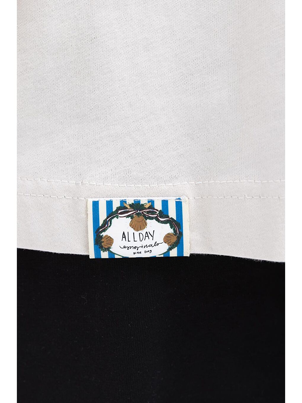 Bej Taş-Yakası Ribanalı Sweat-4