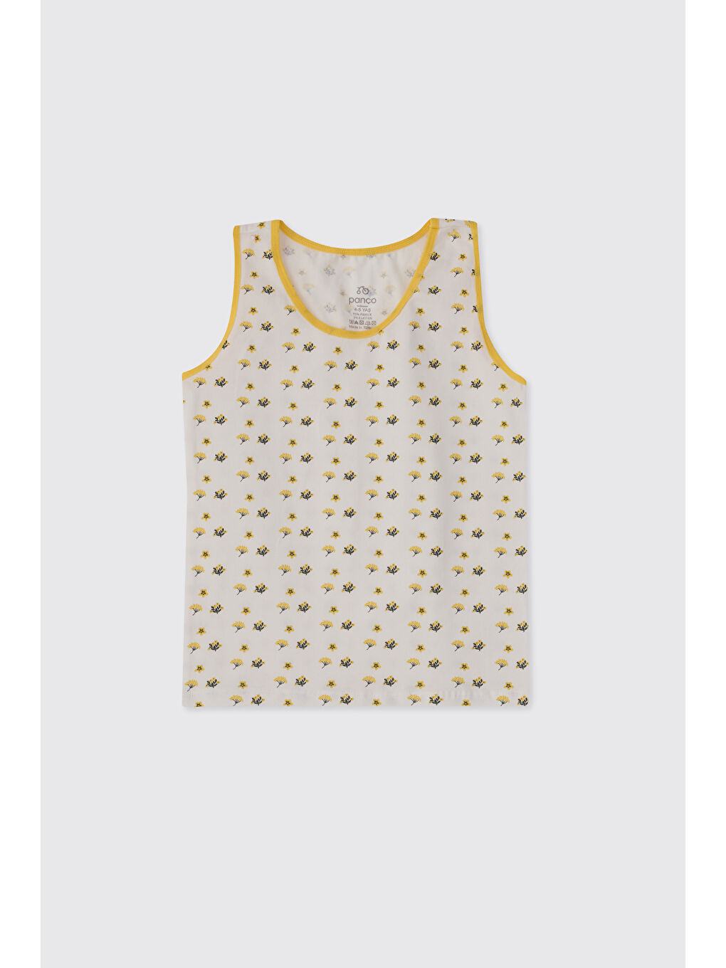 Karışık Kız Çocuk 3'lü Atlet Seti