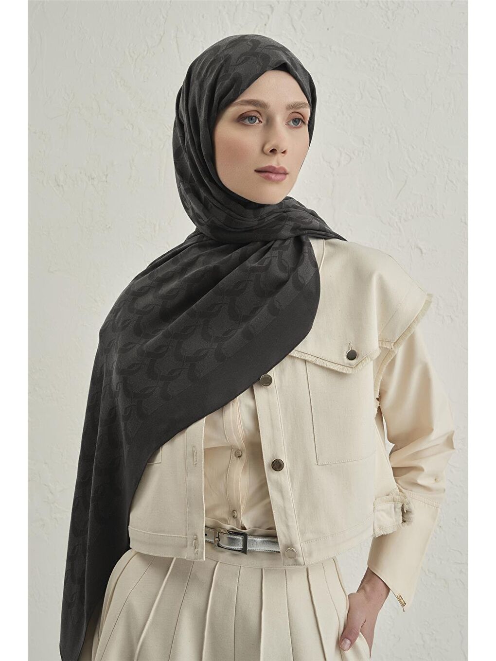 Gri Cool Şal 1 18-1