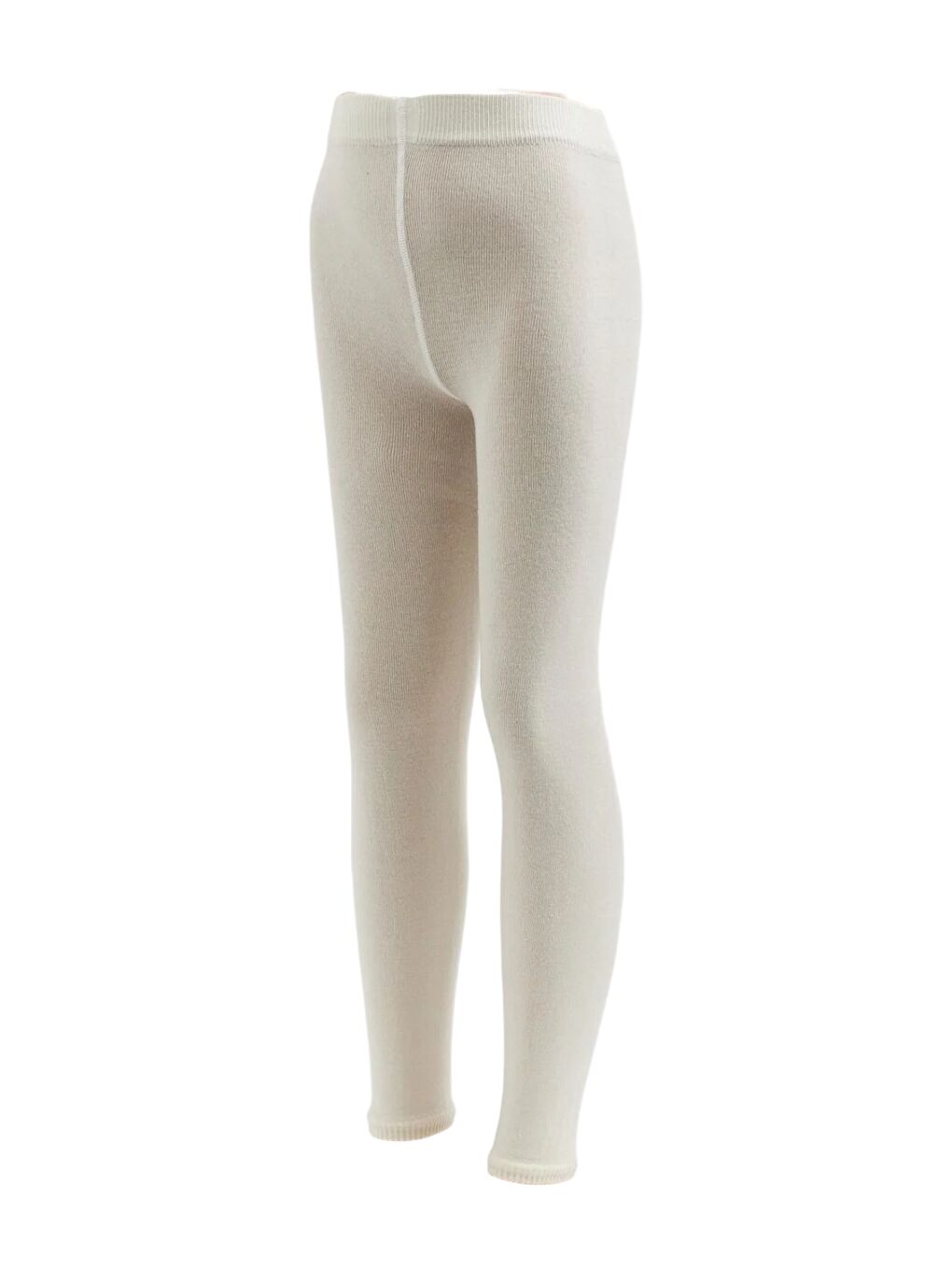 Çocuk Pamuklu Tayt Ekru