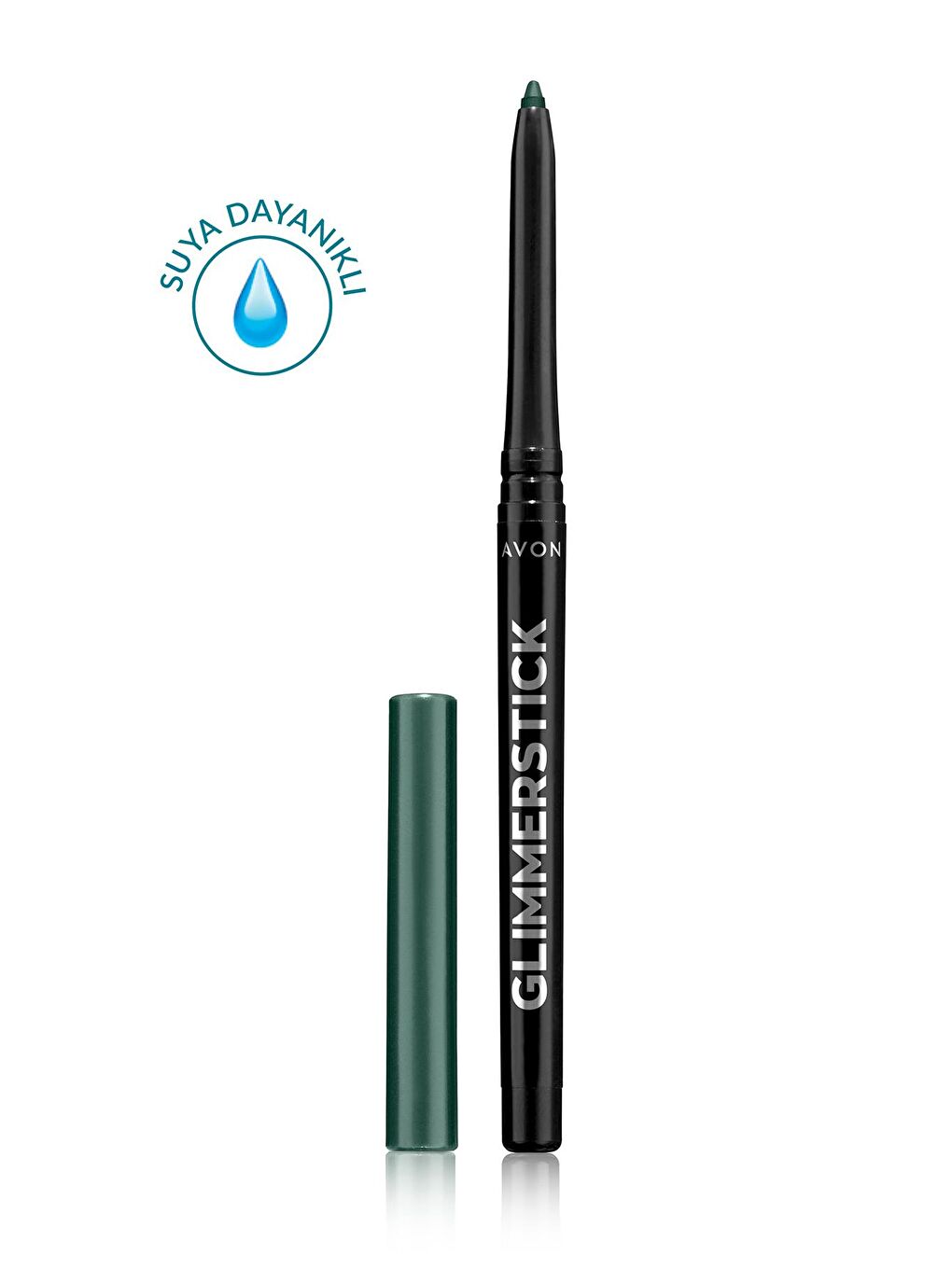 AVON Renksiz Glimmersticks Asansörlü Açılıp Kapanabilen Göz Kalemi Wild Malachite - 1