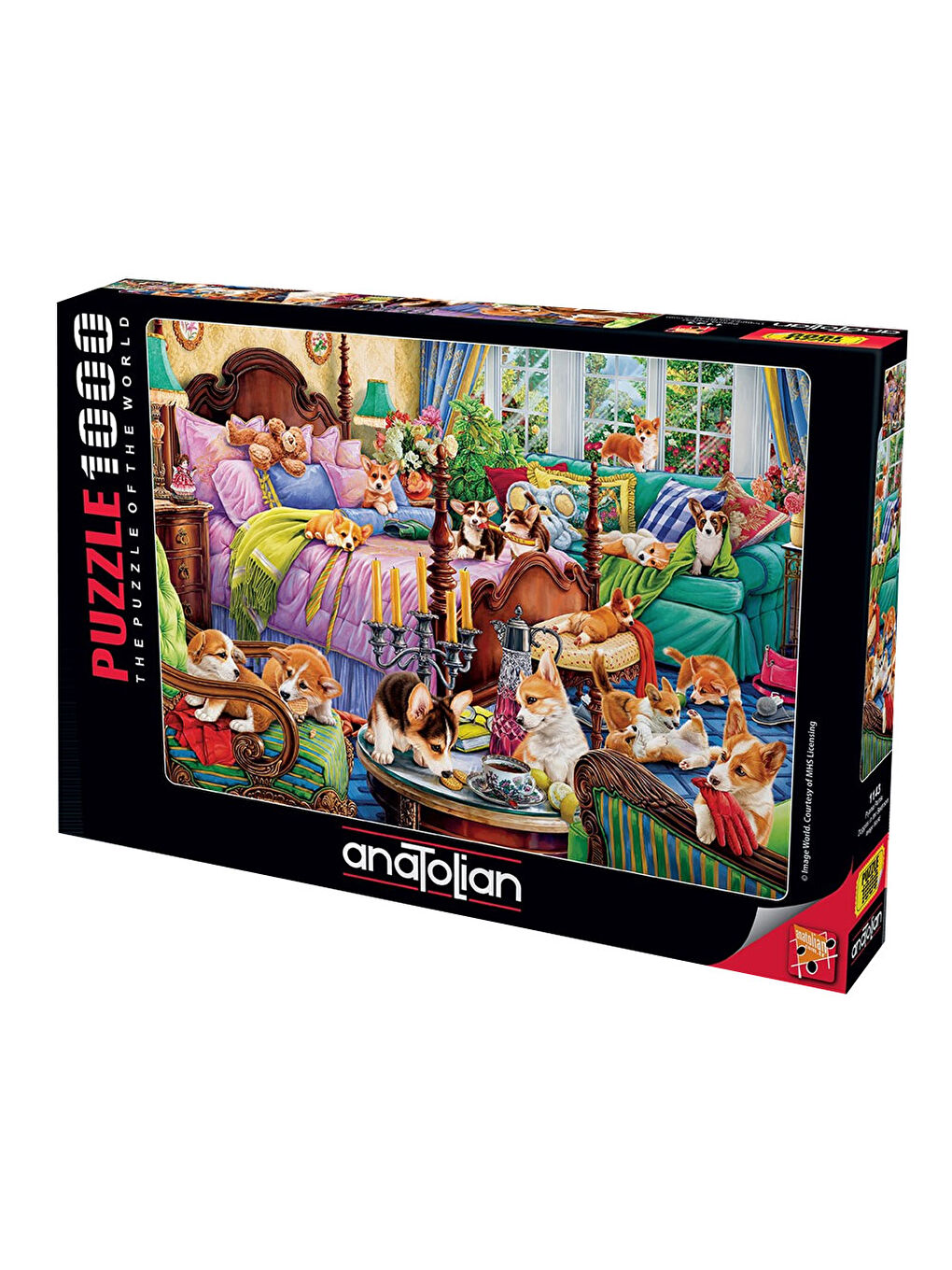 Anatolian Renksiz Puzzle 1000 Parça Pijama Partisi 1143