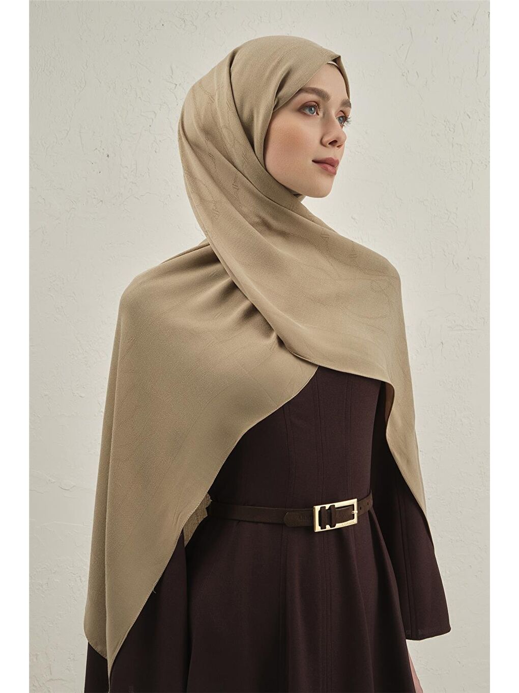 Bej Cool Şal 2 07-1