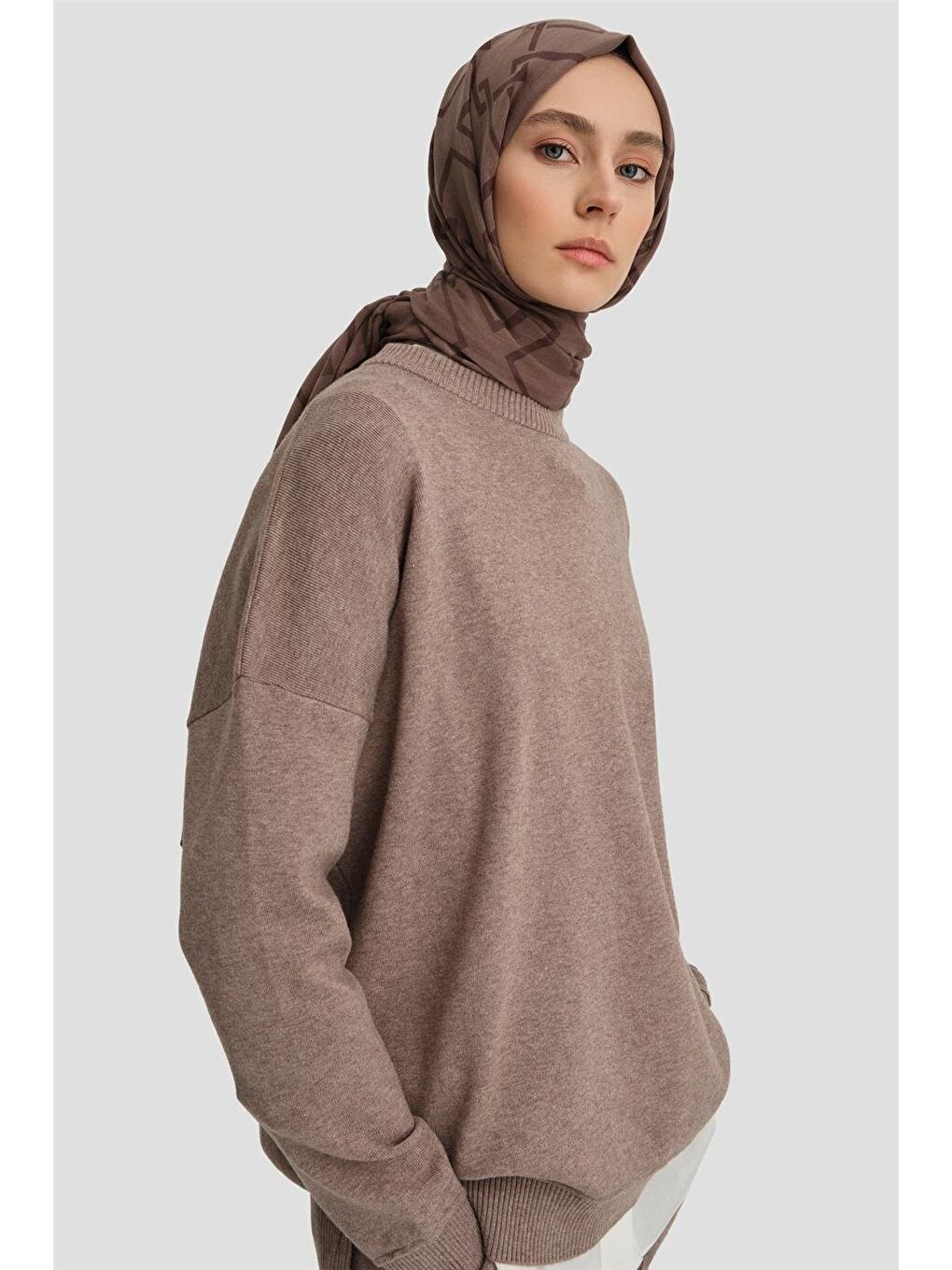 Bej Triko Takım 24Kd4215 Vizon-1