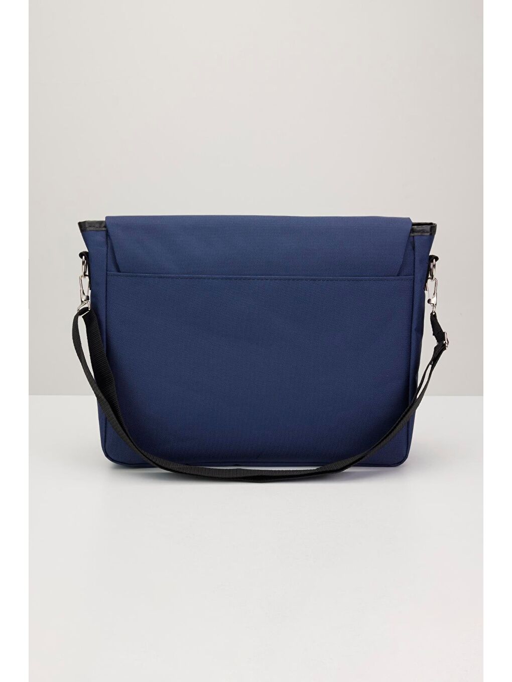 Unisex Ayarlanabilir Çapraz Askılı Lacivert Postacı Omuz Çantası-4