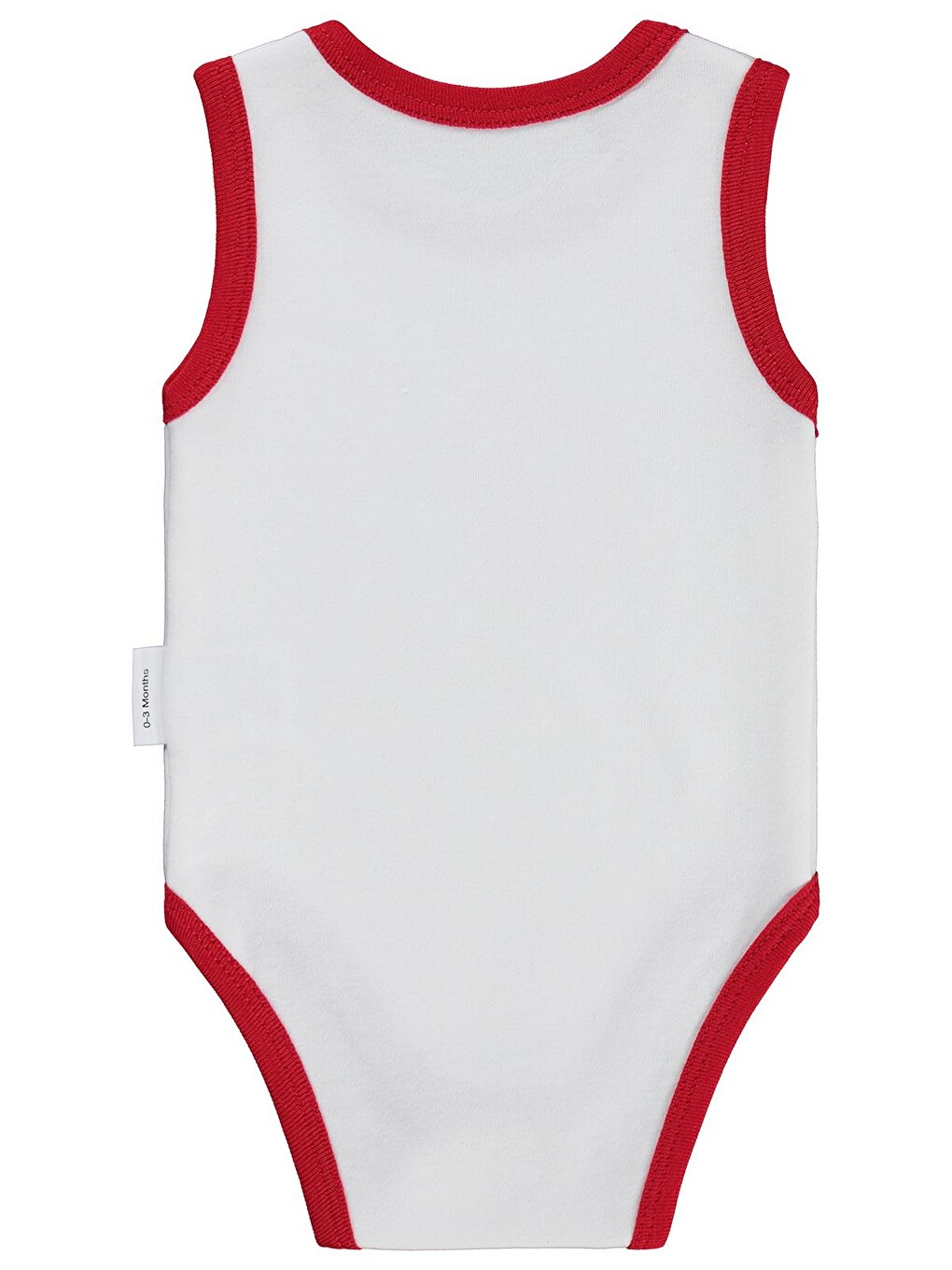 Kız Bebek Çilek Kokulu Atlet 0-9 Ay Çıtçıtlı Badi - Ekru-2