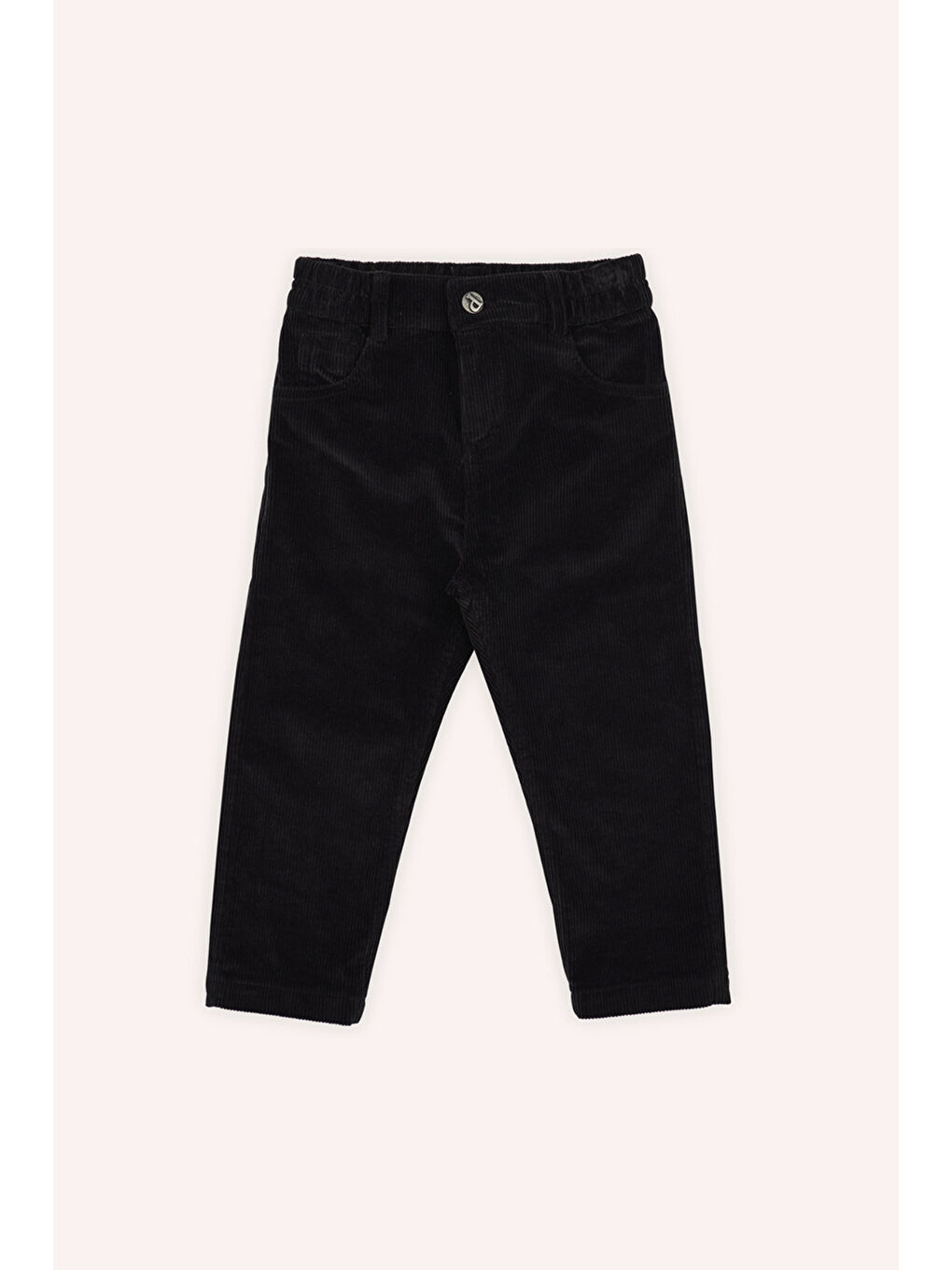 Siyah Erkek Çocuk Kadife Pantolon