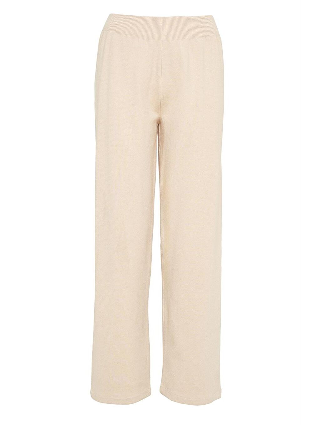 Çizgili Triko Takım 24Kd4213 Bej-6