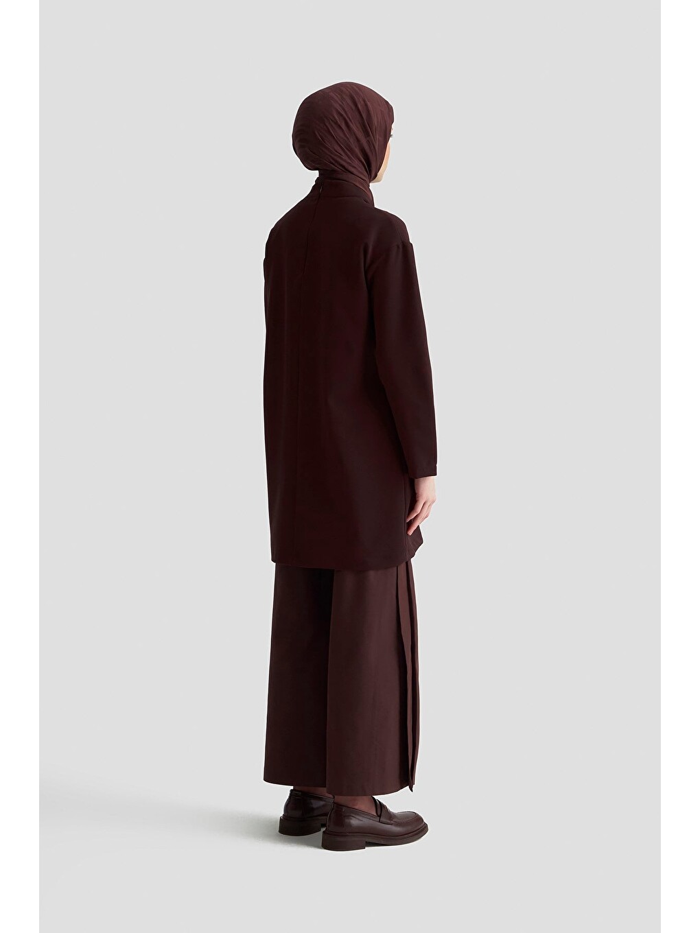 Trend Tunik 25Kt438 Kahverengi-4