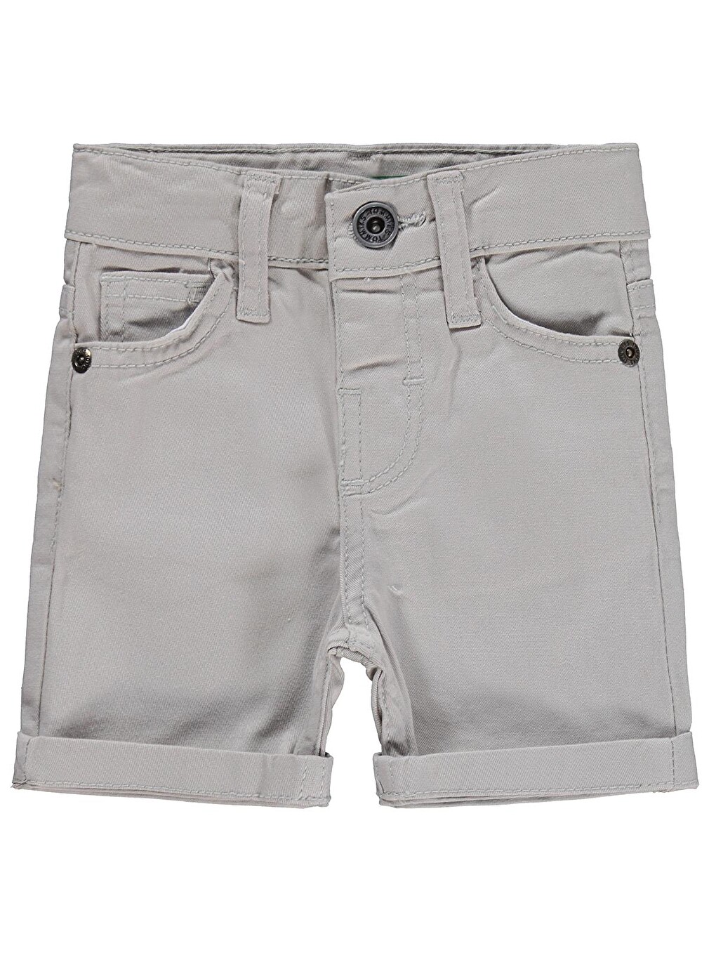Gabardin 6-24 Ay Şort - Gri