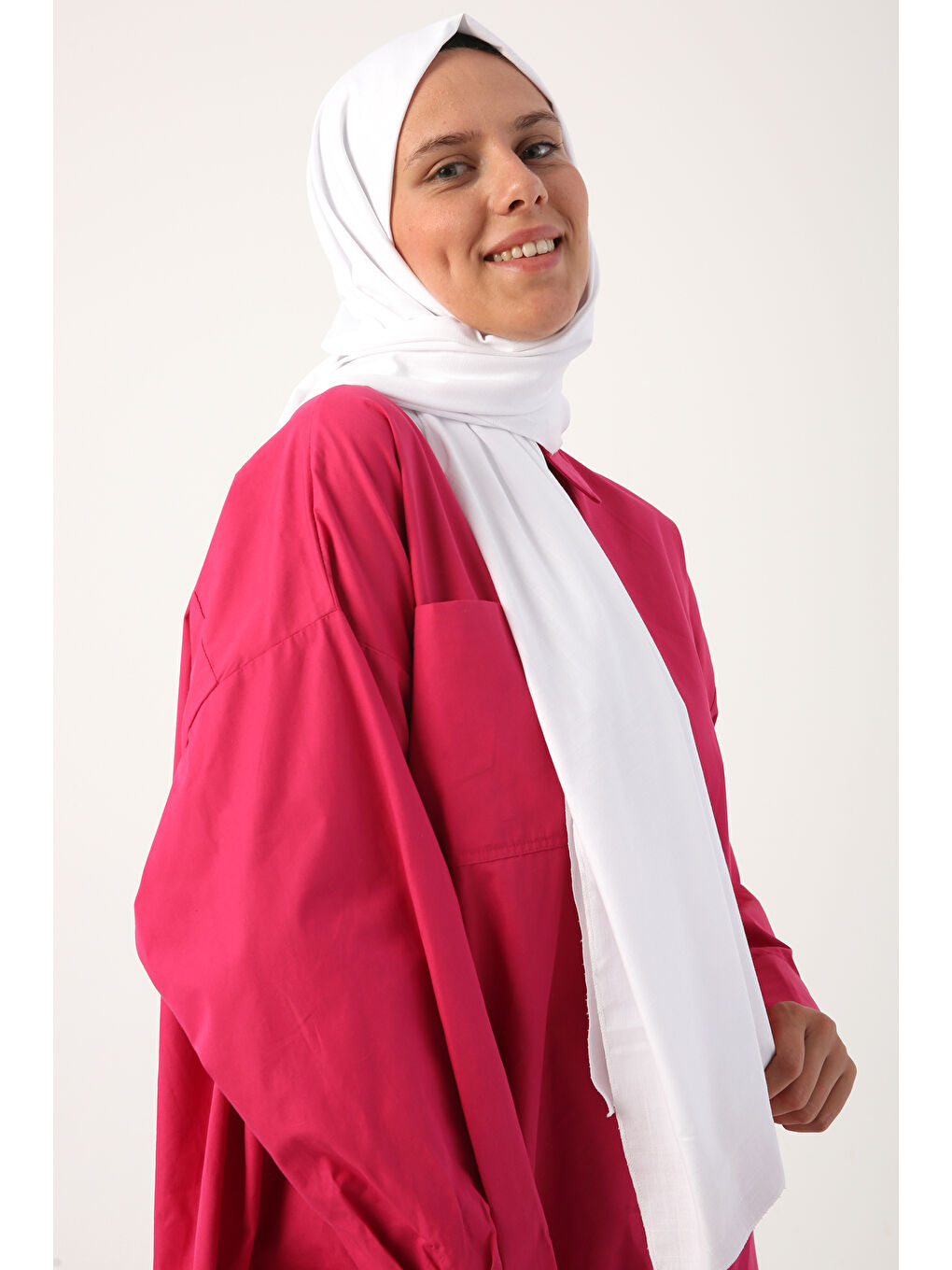 Beyaz Ağaç Kabuğu Şal-2