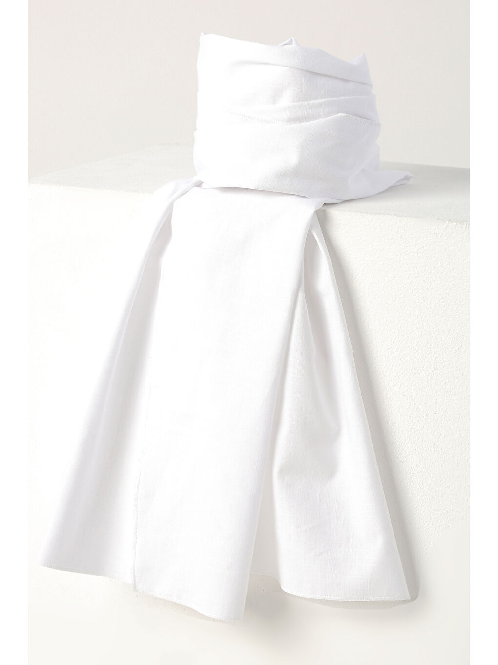 Beyaz Ağaç Kabuğu Şal-4