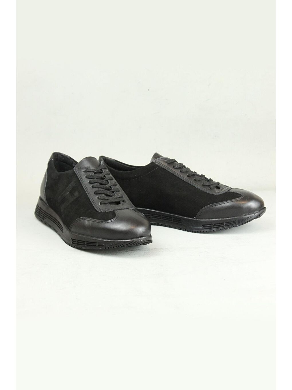 Siyah Econ 0940 Hakiki Deri Günlük Ayakkabı Erkek-3