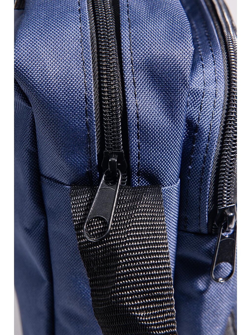 Unisex Ayarlanabilir Çapraz Askılı Lacivert Omuz Çantası-2