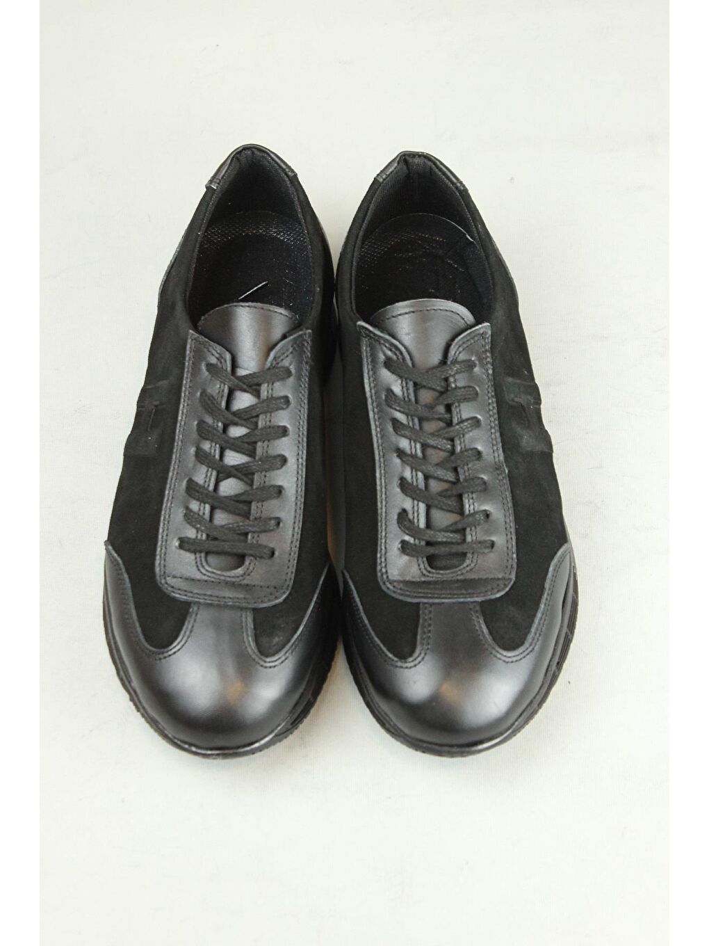 Siyah Econ 0940 Hakiki Deri Günlük Ayakkabı Erkek-5