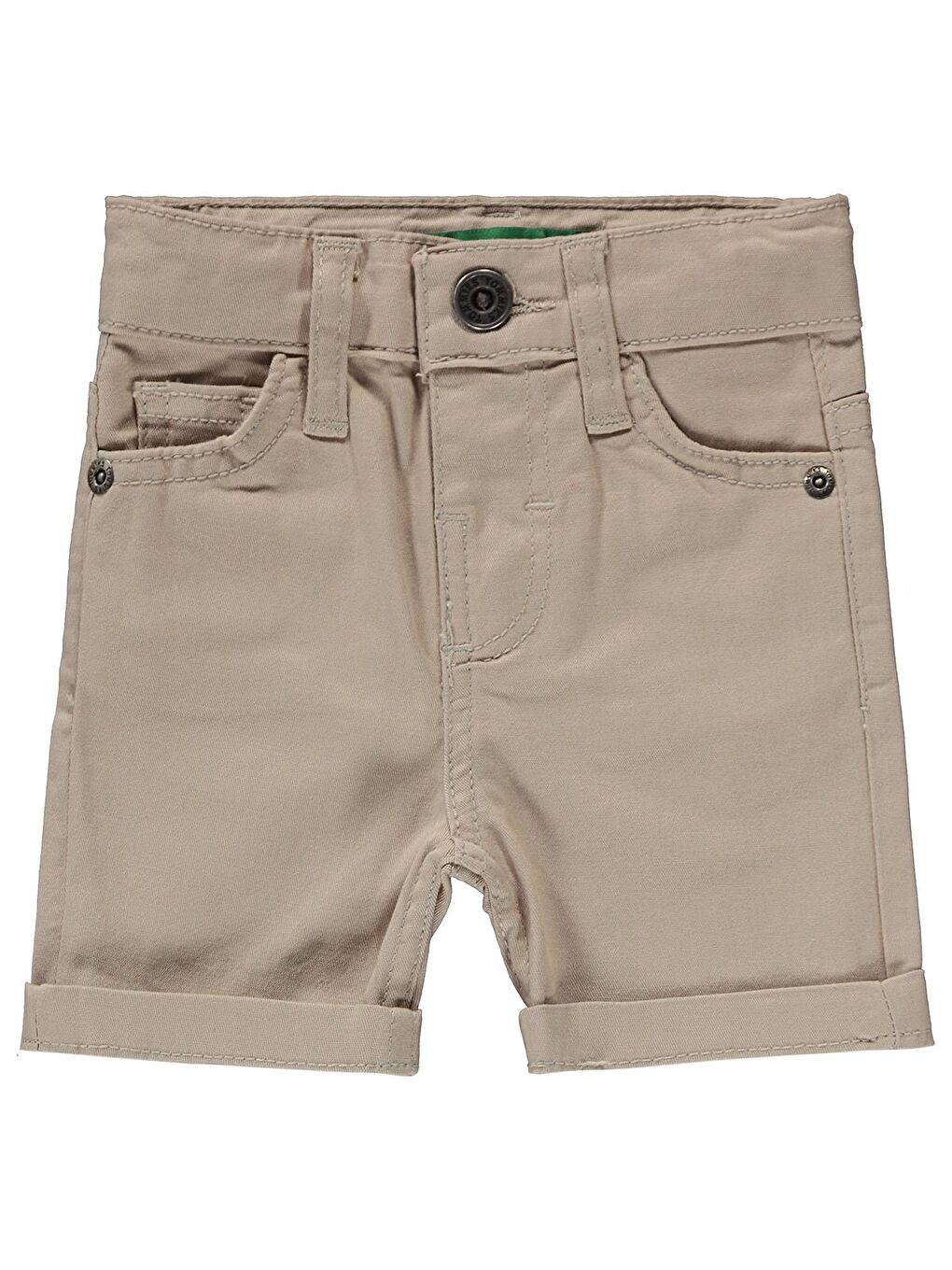 Gabardin 6-24 Ay Şort - Bej