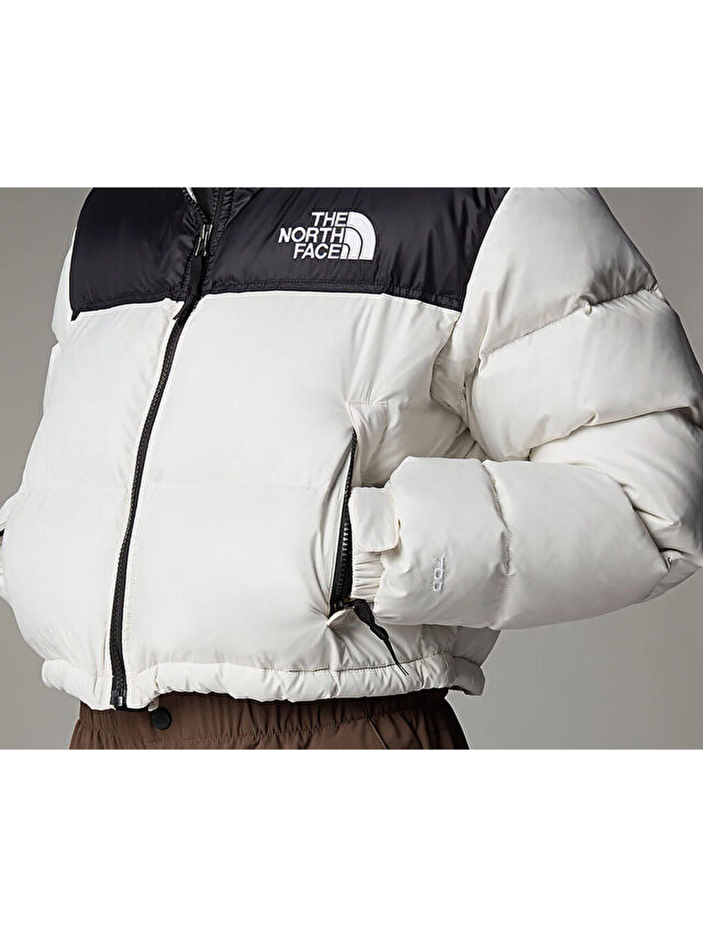 W Nuptse Short Kadın Outdoor Montu (700 Dolgu Kaz Tüyü) Nf0a5ggerou1 Bej-6