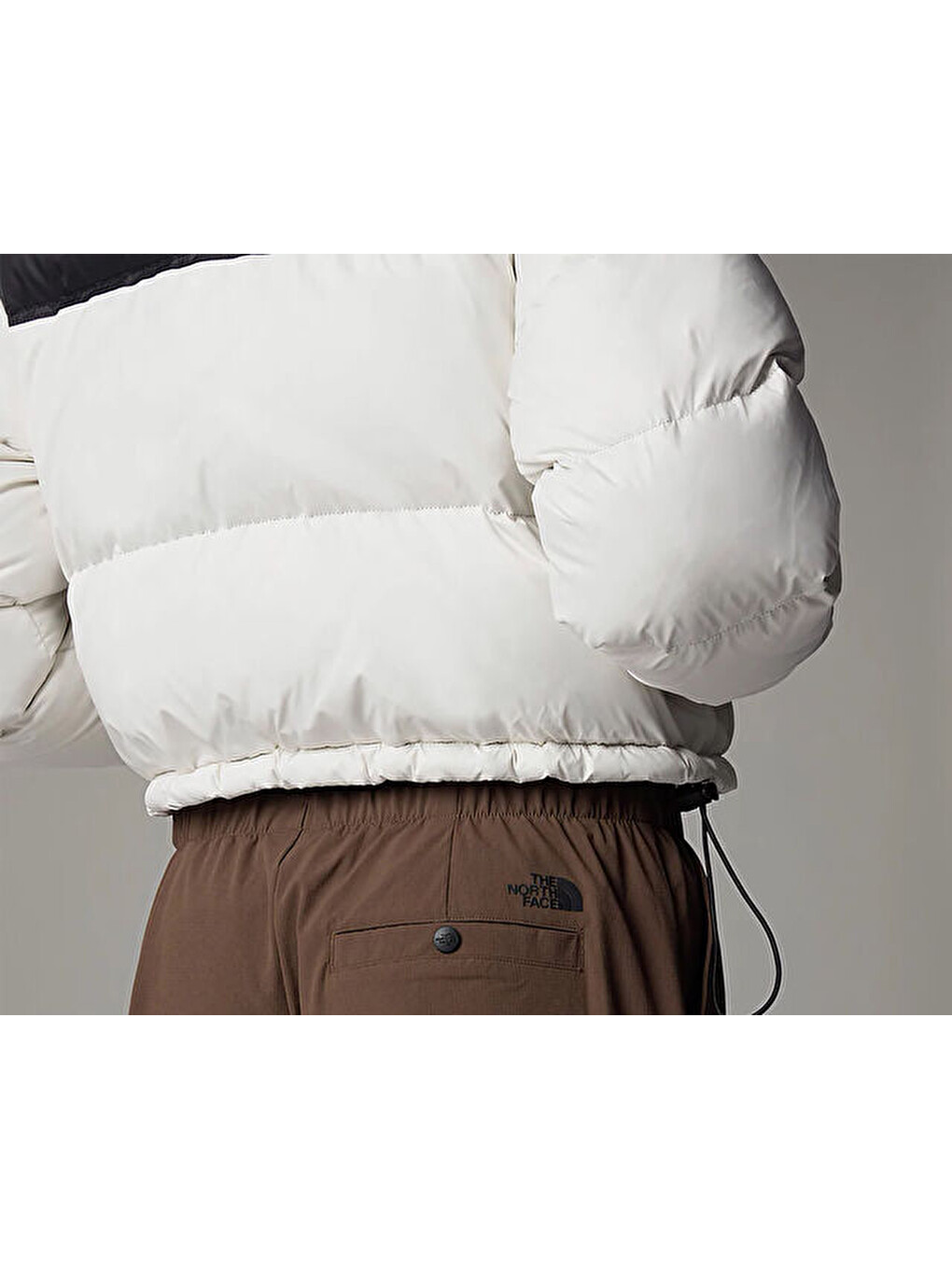 W Nuptse Short Kadın Outdoor Montu (700 Dolgu Kaz Tüyü) Nf0a5ggerou1 Bej-7