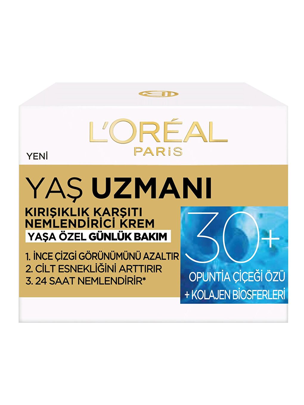 L'Oreal Paris Yaş Uzmanı 30+ İnce Çizgi Görünümünü Azaltan & Cilde Canlı Görünüm Veren, Kırşıklık Karşıtı Krem50ml - 2