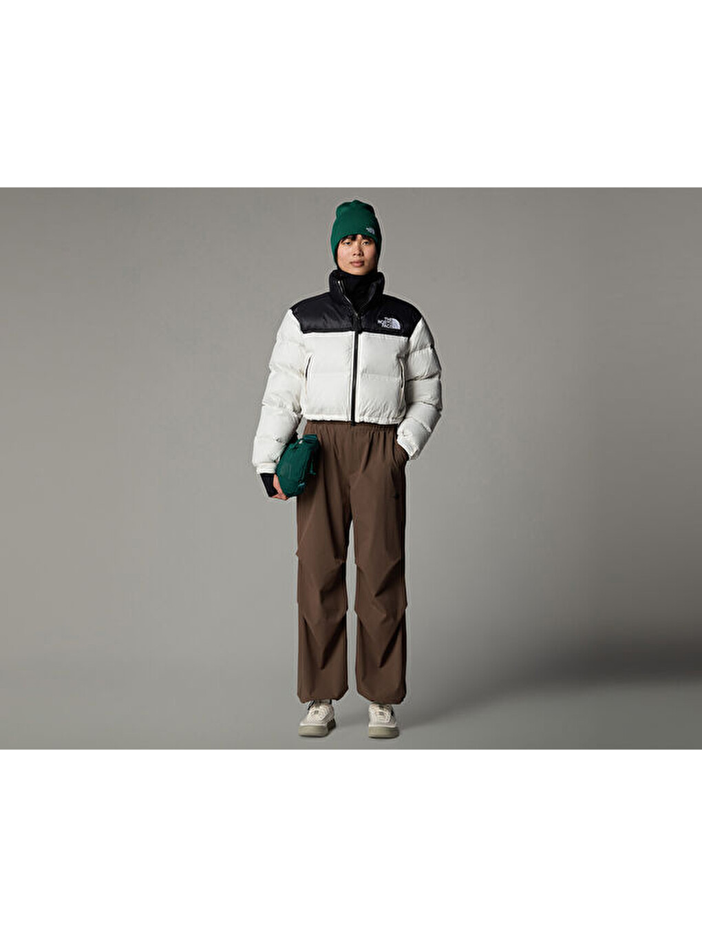 W Nuptse Short Kadın Outdoor Montu (700 Dolgu Kaz Tüyü) Nf0a5ggerou1 Bej-8